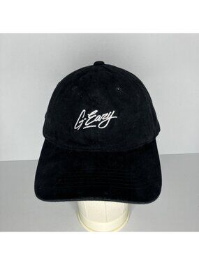 G-Eazy Signature Series Baseball Cap Hat Men's Adjustable Black White Logo